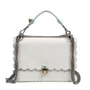 Pre-owned Leather fendi-bags Fendi Vintage , White , Dames