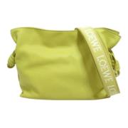 Pre-owned Leather shoulder-bags Loewe Pre-owned , Yellow , Dames