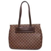 Pre-owned Canvas louis-vuitton-bags Louis Vuitton Vintage , Brown , Da...