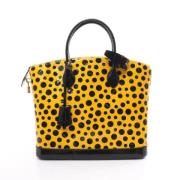 Pre-owned Leather louis-vuitton-bags Louis Vuitton Vintage , Yellow , ...