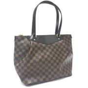 Pre-owned Fabric louis-vuitton-bags Louis Vuitton Vintage , Brown , Da...