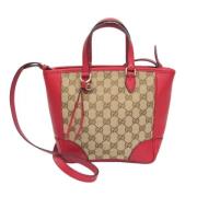 Pre-owned Canvas handbags Gucci Vintage , Red , Dames