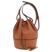 Pre-owned Leather crossbody-bags Loewe Pre-owned , Brown , Dames