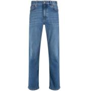 Slim-fit Jeans Ermenegildo Zegna , Blue , Heren