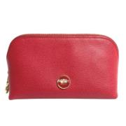 Pre-owned Leather pouches Loewe Pre-owned , Red , Dames