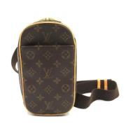 Pre-owned Canvas louis-vuitton-bags Louis Vuitton Vintage , Brown , Da...