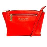 Pre-owned Leather crossbody-bags Michael Kors Pre-owned , Orange , Dam...