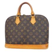 Pre-owned Canvas louis-vuitton-bags Louis Vuitton Vintage , Brown , Da...