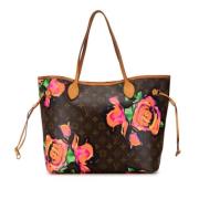 Pre-owned Canvas totes Louis Vuitton Vintage , Multicolor , Dames