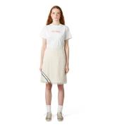 Beige Rok met Franjes voor Vrouwen Philippe Model , Beige , Dames