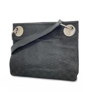 Pre-owned Canvas gucci-bags Gucci Vintage , Black , Dames