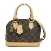 Pre-owned Canvas louis-vuitton-bags Louis Vuitton Vintage , Brown , Da...