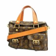 Pre-owned Fabric louis-vuitton-bags Louis Vuitton Vintage , Brown , Da...