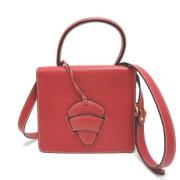 Pre-owned Leather handbags Loewe Pre-owned , Red , Dames