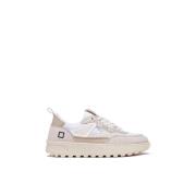 Leren Sneakers voor Buiten D.a.t.e. , White , Dames