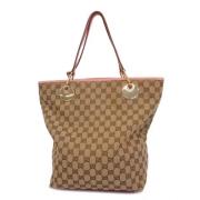 Pre-owned Canvas gucci-bags Gucci Vintage , Brown , Dames