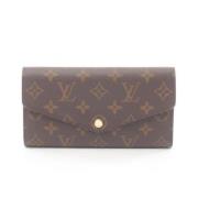 Pre-owned Plastic wallets Louis Vuitton Vintage , Brown , Dames