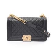 Pre-owned Canvas chanel-bags Chanel Vintage , Black , Dames