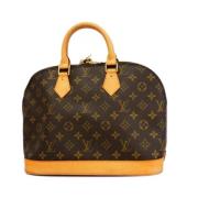 Pre-owned Fabric louis-vuitton-bags Louis Vuitton Vintage , Brown , Da...