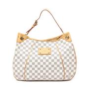 Pre-owned Coated canvas shoulder-bags Louis Vuitton Vintage , White , ...