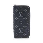 Pre-owned Fabric wallets Louis Vuitton Vintage , Black , Heren