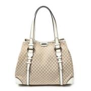 Pre-owned Canvas totes Celine Vintage , White , Dames