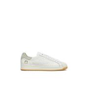 Leren Sneakers Base Calf D.a.t.e. , White , Heren