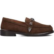 Bruin Suède Dames Loafers Toral , Brown , Dames