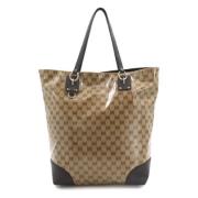 Pre-owned Fabric gucci-bags Gucci Vintage , Beige , Dames