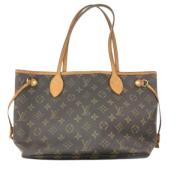 Pre-owned Canvas totes Louis Vuitton Vintage , Brown , Dames