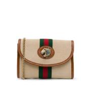 Pre-owned Canvas crossbody-bags Gucci Vintage , Beige , Dames