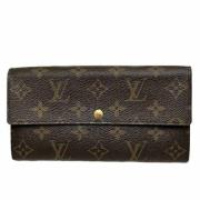 Pre-owned Fabric wallets Louis Vuitton Vintage , Brown , Dames