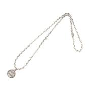 Pre-owned Silver necklaces Gucci Vintage , Gray , Dames