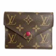 Pre-owned Fabric wallets Louis Vuitton Vintage , Brown , Dames