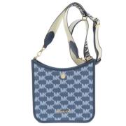 Pre-owned Canvas crossbody-bags Michael Kors Pre-owned , Blue , Dames