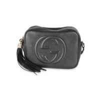 Pre-owned Leather gucci-bags Gucci Vintage , Black , Dames