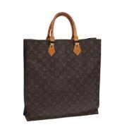 Pre-owned Canvas louis-vuitton-bags Louis Vuitton Vintage , Brown , Da...