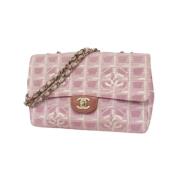 Pre-owned Nylon chanel-bags Chanel Vintage , Pink , Dames