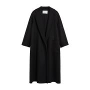 Zwarte Kasjmierjas Kimono Mouwen Max Mara , Black , Dames