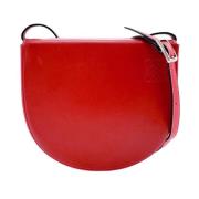 Pre-owned Leather shoulder-bags Loewe Pre-owned , Red , Dames