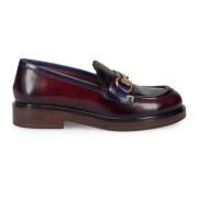 MultiColour Leren Loafers met Gouden Klem Pons Quintana , Multicolor ,...