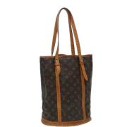 Pre-owned Canvas louis-vuitton-bags Louis Vuitton Vintage , Brown , Da...