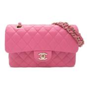 Pre-owned Fabric chanel-bags Chanel Vintage , Pink , Dames