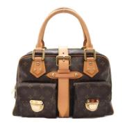 Pre-owned Canvas louis-vuitton-bags Louis Vuitton Vintage , Brown , Da...