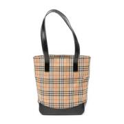 Pre-owned Canvas totes Burberry Vintage , Beige , Dames