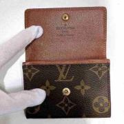 Pre-owned Fabric wallets Louis Vuitton Vintage , Brown , Unisex