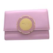 Pre-owned Leather key-holders Salvatore Ferragamo Pre-owned , Pink , D...