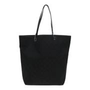 Pre-owned Canvas gucci-bags Gucci Vintage , Black , Dames