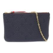 Pre-owned Leather louis-vuitton-bags Louis Vuitton Vintage , Blue , Da...