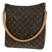 Pre-owned Canvas louis-vuitton-bags Louis Vuitton Vintage , Brown , Da...